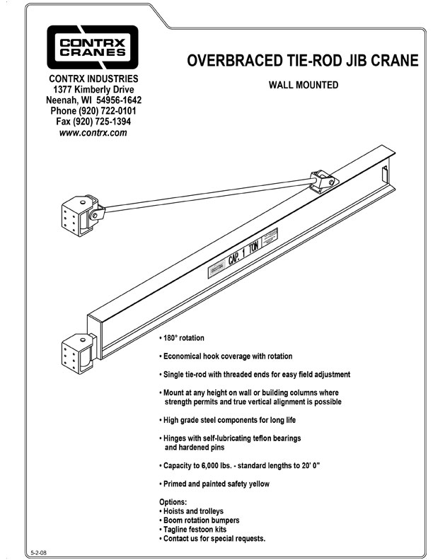 Wall-Mount-Overbraced-Tie-rod-view