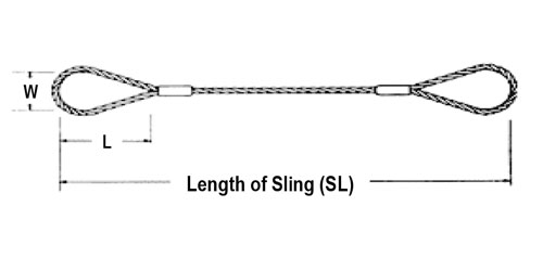 steel wire rope load chart made in china